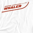 thumbnail image 2 of Boston Whaler Red Logo Women's Boxy Cropped T-Shirt Casual Graphic Tee, 2 of 4