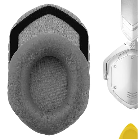 Geekria QuickFit Replacement Ear Pads Compatible with Crossfade Wireless/2/3, M-100, LP, LP2 Headphones, Ear Cushions (Grey)