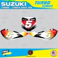 thumbnail image 3 of Kalair GFX Graphics Kit for Suzuki DRZ110 (2002-2009) Turbo Series, 3 of 5
