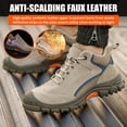 thumbnail image 2 of AUXDIQ Steel Toe Work Shoes for Men Women Construction Industrial Safety Sneakers, 2 of 6