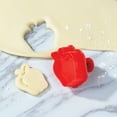 thumbnail image 6 of Fox Run Pie Crust Cutters, Cookie, Fondant Stampers, Heart, Leaf, Apple, Cherry, Set of 4, 6 of 8