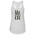 thumbnail image 1 of Love My Cat  Tank Women -Image by Shutterstock, Female Medium, 1 of 4