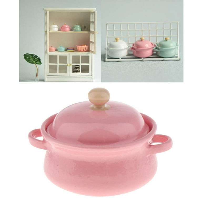 Dollhouse Mini Open Flame Soup Pot Small Cooking Pot D200 - Temu