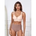 thumbnail image 4 of Sharicca Womens Seamless Wireless Bra Comfort Smoothing Eeveryday Wirefree Bras, 4 of 6
