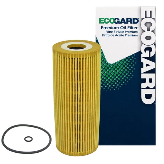 ECOGARD X5308 Premium Cartridge Engine Oil Filter for Conventional Oil Fits Volkswagen Jetta 1.9L DIESEL 1999-2005, Beetle 1.9L DIESEL 1998-2006, Golf 1.9L DIESEL 1999-2005