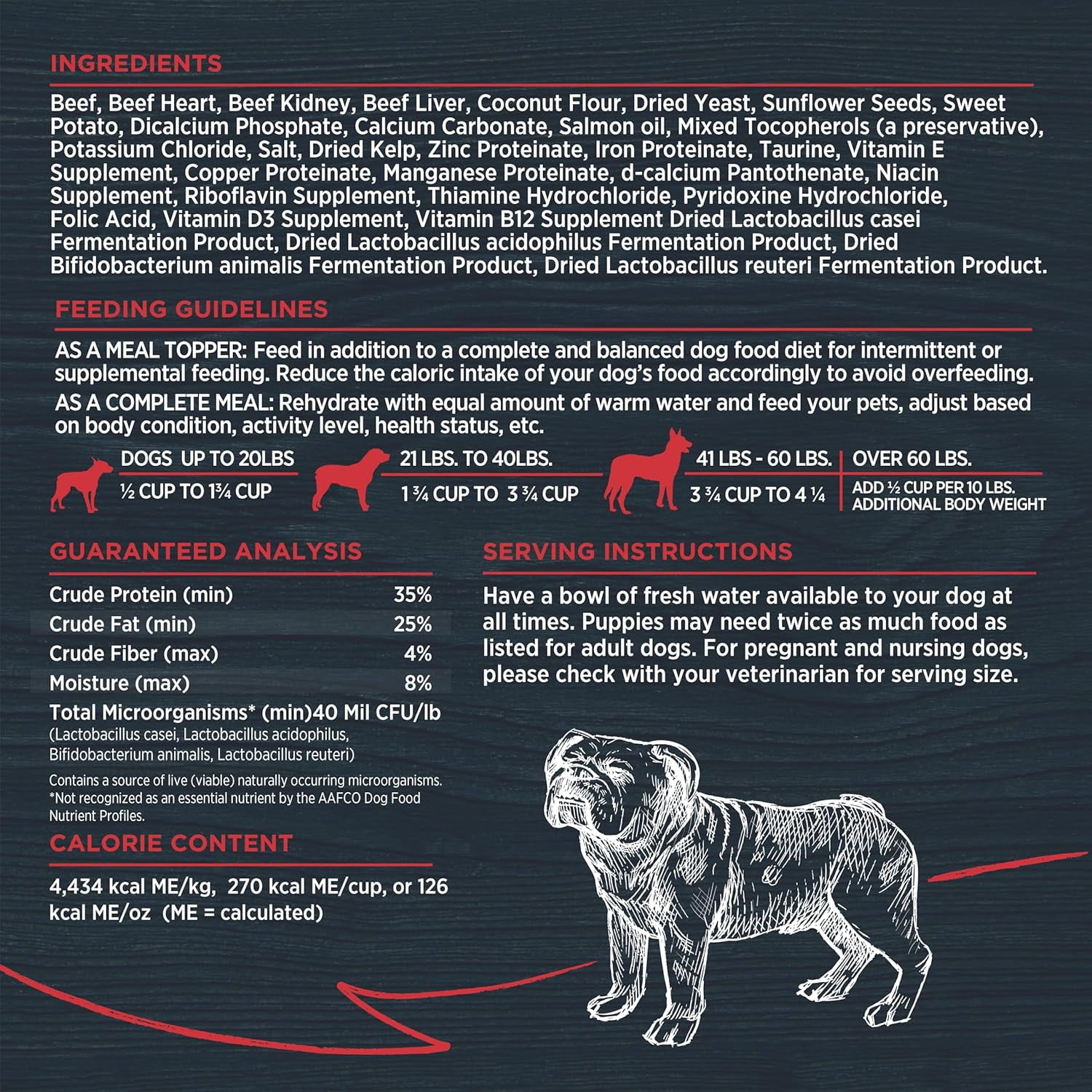 Blackwood Meal Toppers Beef & Sweet Potato Recipe Training Treat & Food Topper for Dogs, 8 oz Bag