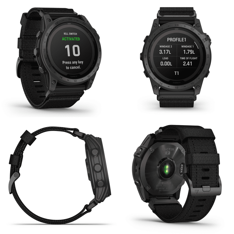 GARMIN Tactix 7 Pro Ballistics Sapphire GPS Smartwatch with GARMIN Tactix 7 Pro Ballistics Sapphire GPS Smartwatch with
