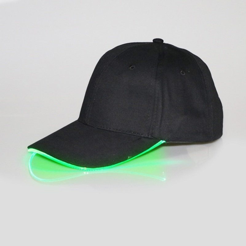 Outdoor Tennis Cap Sports LED Light Cap Baseball Cap Men Women Cotton Hat Cool Trendy Hat - image 1 of 1