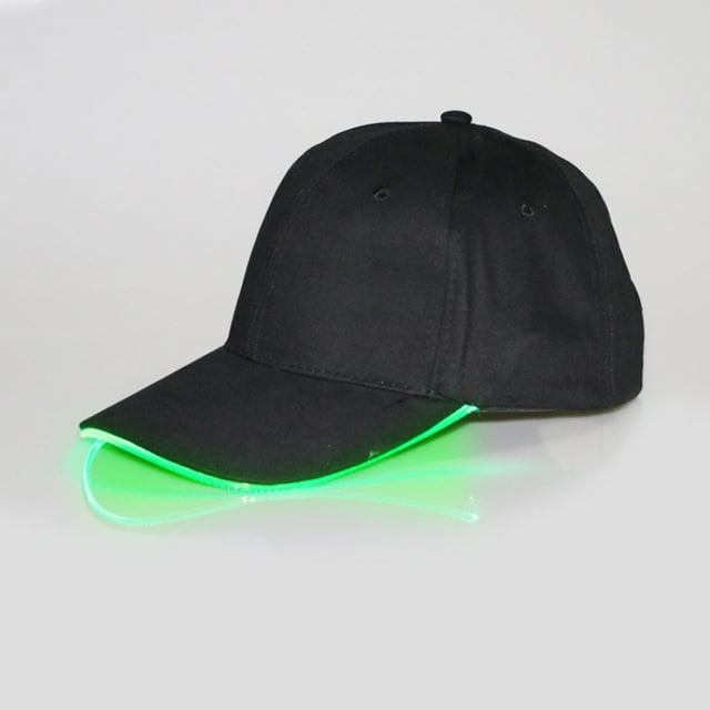 Outdoor Tennis Cap Sports LED Light Cap Baseball Cap Men Women Cotton Hat Cool Trendy Hat