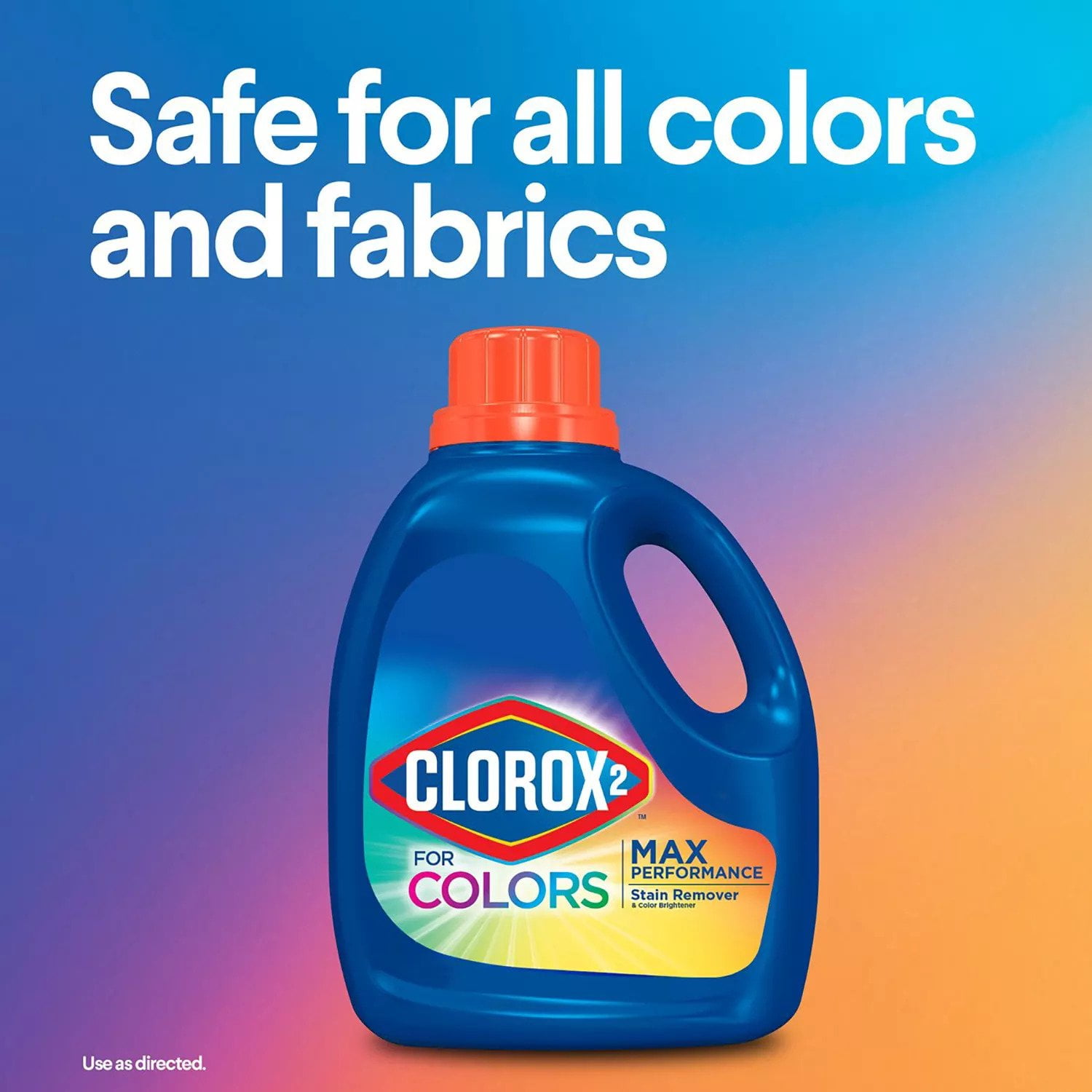 Clorox Max Performance Stain Remover and Color Booster, 82 Loads, 112.75  Ounces (Pack of 2)