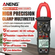 ANENG ST180 Clamp Multimeter Compact and Easy to Use, 9.7mm Jaw Opening for Safe Current Measurement