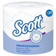 thumbnail image 1 of Scott&reg; - Papel higi&eacute;nico profesional est&aacute;ndar (13607), dise&ntilde;o elevado, 2 capas, blanco, rollos envueltos individualmente, estuche compacto para un f&aacute, 1 of 11