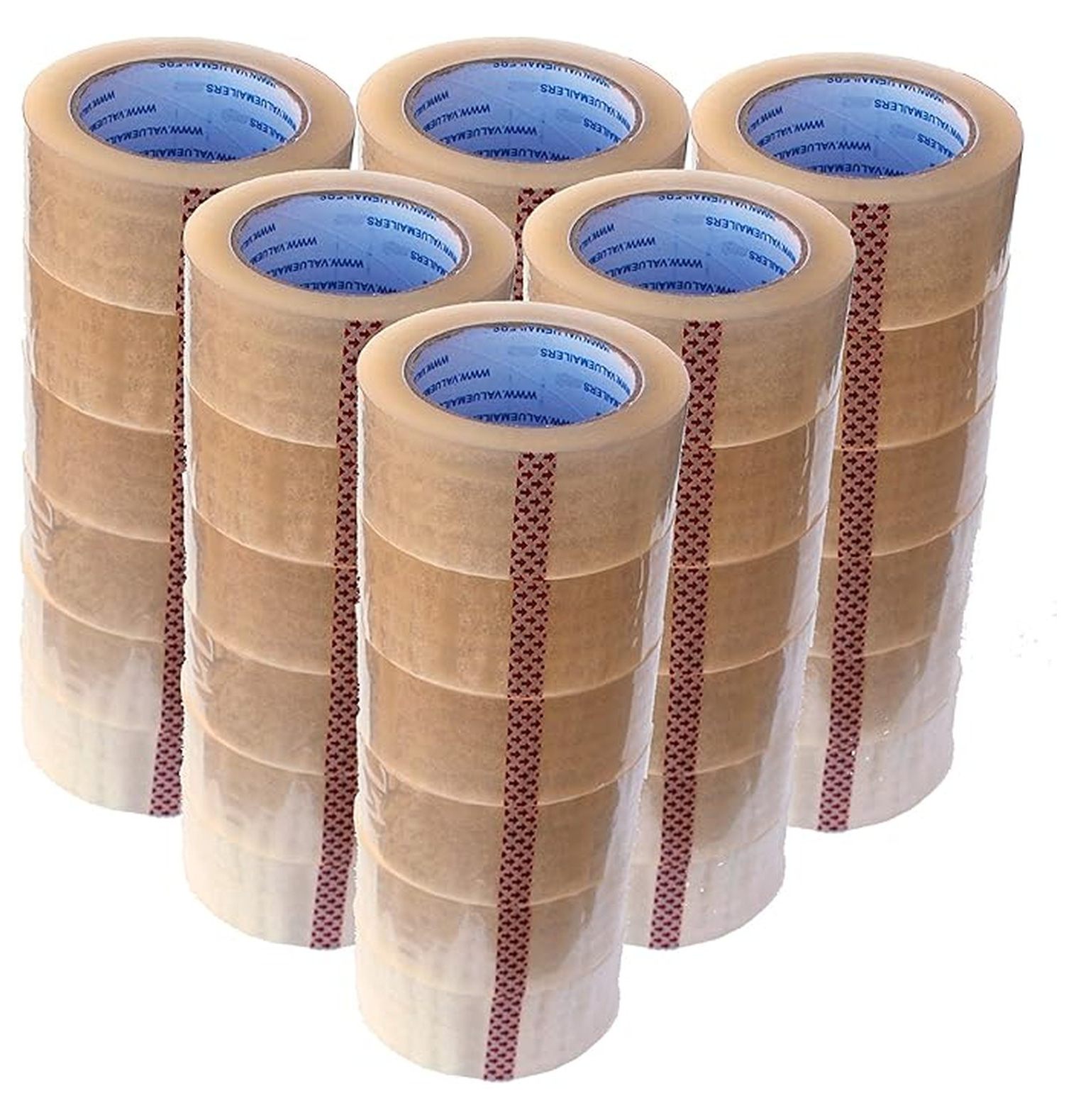 36 Rolls Clear Packaging, Packing, Sealing Tape - 2 Inches Wide X 330 Feet 2.0 Mil.