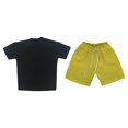 thumbnail image 2 of Colcolo 1/6 Scale Doll T-Shirts Pants Doll Decoration Accessories for 12 Inch Dolls Male Black Yellow, 2 of 7