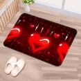 thumbnail image 5 of Valentine's Day Polyester Outdoor Carpet Game Mat Floor Mats: Non-Slip & Machine Washable, 5 of 6