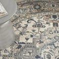 thumbnail image 5 of Nourison Concerto Persian Ivory Grey 10' x Round Area Rug (10 Round), 5 of 10