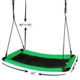 thumbnail image 6 of JumpTastic 60in Tree Swing Platform for Kids, Thicken Steel Tube Giant Curved Swing for Swing Set or Tree, 6 of 7