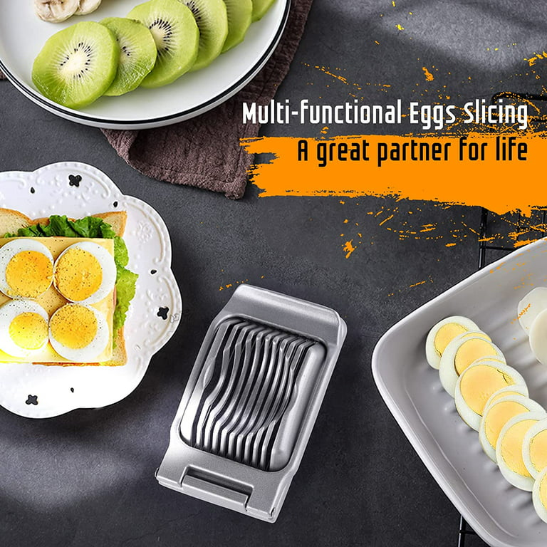 Stainless Steel Wire Egg Slicer Heavy Duty Cutter Dishwasher Safe