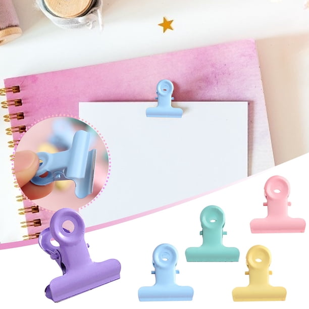 Fiudx Pinzas y Dulces, Pinzas y Metálicas, Macarrones, Pinzas y Porttiles, Libros, Estudios y Oficinas, Ideales y Prótesis, 5 Piezas