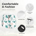 thumbnail image 4 of Balery Turtles And Seahorses Pantalones cortos deportivos para mujer con forro y dos bolsillos, elásticos, para entrenamiento, gimnasio, yoga-X-Large, 4 of 7