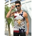 thumbnail image 2 of 3D Graphic Tank Tops for Men Quick Dry Cool Artwork Sleeveless Shirts for Summer Beach Exercise Fitness, 2 of 6
