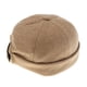 thumbnail image 1 of Hombres Unisex Skullcap Sailor Cap Landlord Hat Beanie Cuff Enrollado , Beige , como se describe Yinane sombrero de moda, 1 of 8