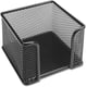 thumbnail image 3 of Elegante soporte de notas de metal de malla, organizador de escritorio duradero para sus necesidades de almacenamiento de notas adhesivas, diseño versátil y práctico en forma de cuadrado, compacto y, 3 of 3