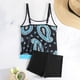 thumbnail image 4 of Traje de baño de 2 piezas para mujer, trajes de baño para mujer, traje de baño de verano de talla grande con estampado, bikini, traje de baño dividido para mujer, traje de baño de poliéster, 4 of 5