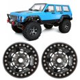 thumbnail image 1 of 2pcs 1.9 Inch Beadlock RC Wheels Rim Aluminum Alloy CNC Machining Universal RC Wheel Hub For Crawler 5 Colors, 1 of 8