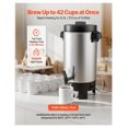 thumbnail image 2 of Coffee Urn 40 Cup - 203oz Commercial Coffee Maker with Dripless Spigot, Quick Brewing, Automatic Temperature Control, Stainless Steel - Ideal for Catering & Restaurants, 2 of 9