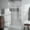 Chrome, variant on Halo 31.75 in. x 78 in. Glass hinged Glass Shower Enclosure