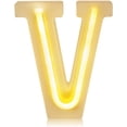 thumbnail image 1 of LINLIN English Alphabet Lights, LED Neon Night Light Battery/USB Powered Wall Decorative Night Light for Home Wedding Christmas Birthday Party Shopwindow Bar, 1 of 9