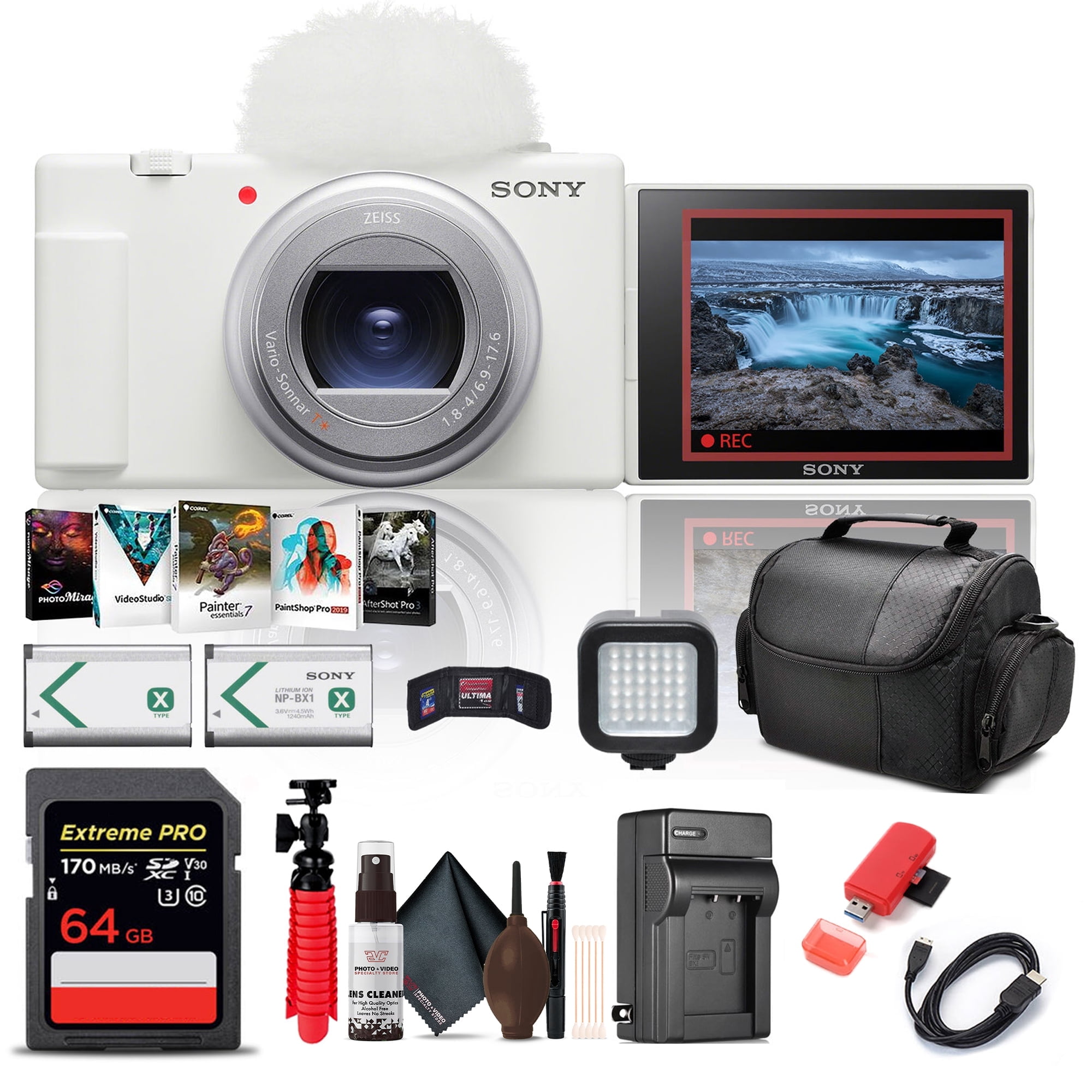 Sony ZV-1 Professional Vlogging Camera with Flip Screen, Compact