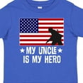 thumbnail image 4 of Inktastic Military Uncle is My Hero US Flag Boys or Girls Toddler T-Shirt, 4 of 5