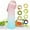 Pink, variant on Scented Water Bottle Set with Lid, 22oz Plastic Scent Water Bottle with 7 Fruit Flavor Pods, BPA Free for School Gym (Blue Purple)