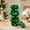 Green, variant on Ball Ornament Glossy Finish Decorative Sphere Multi‑Surface Style for Christmas Tree Holiday Decoration