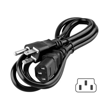 AC Power Cord Replacement For VIZIO E471VLE/E472VLE/E550VL/E552VL/M370NV/M3D651SV/M420SL
