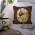 thumbnail image 3 of Carolines Treasures 7093PW1414 Pit Bull Fabric Decorative Pillow, 3 of 4