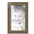 thumbnail image 2 of ArtToFrames 7" x 12" Silver Victorian Emboss Picture Frame, 7x12 inch Silver Wood Poster Frame (WOM-5082), 4 Pack, 2 of 6