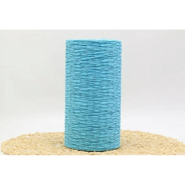 460g/lot Raffia Straw Yarn Handmade Knitting Summer Hat Bags Crocheting Yarn For Handcrafts Material