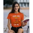 thumbnail image 2 of Turkey Pour Some Gravy On Me Funny Thanksgiving Women's T-shirt For Women, XL, Orange, 2 of 6