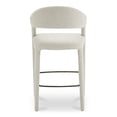 thumbnail image 4 of Moe's Home Collection Martens Bar Stool Fabric Beige, 4 of 6