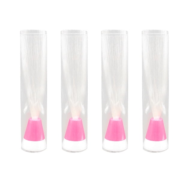 CIMAXIC Party 4PCS Light-up Optical Fiber Table Light Colorful LED Luminous Toy Party Favor without Batteries for Kids Decoration (Random Color),3.15"X3.15"X13.39"