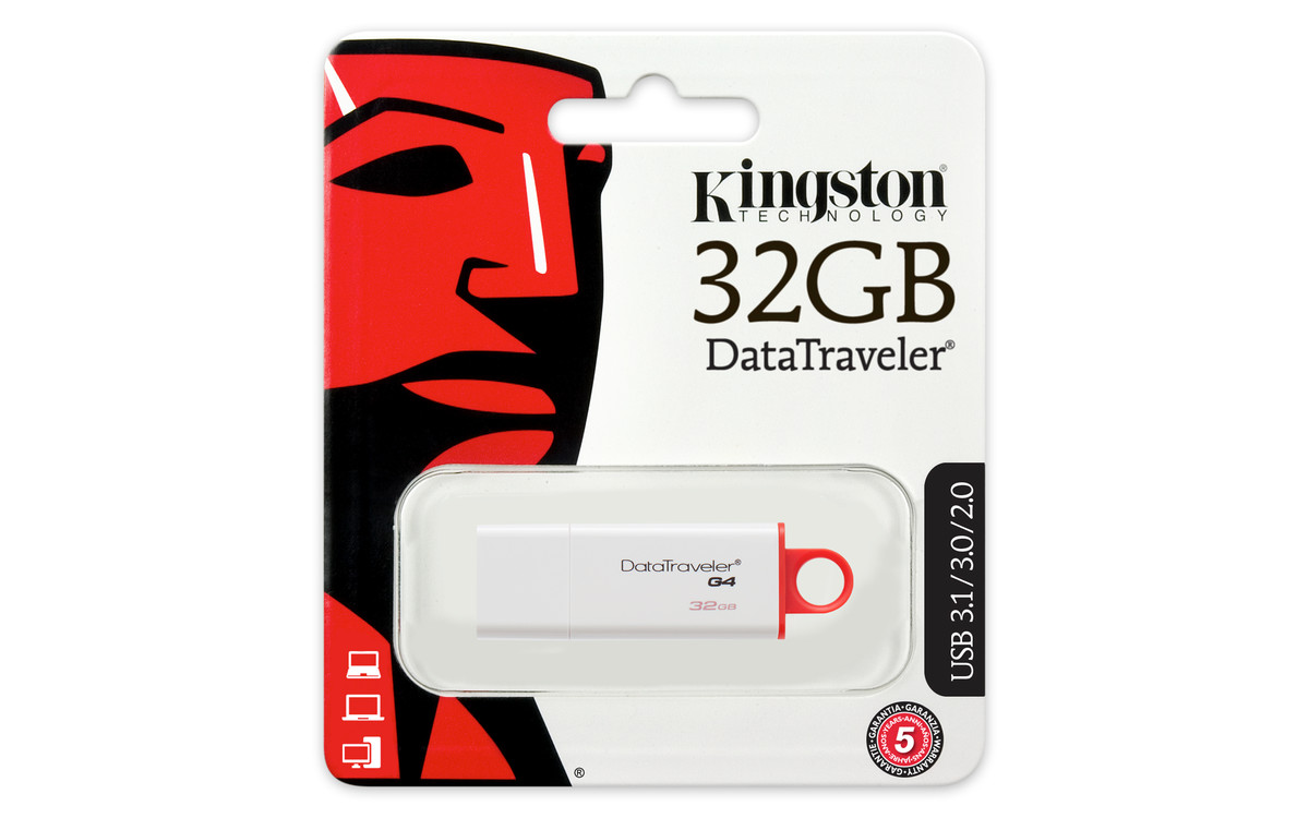 Kingston DataTraveler G4 32GB USB 3.0 Flash Drive - Red - image 4 of 6