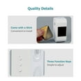 thumbnail image 3 of MYG for Smart Door Chime Visitor Greeting Security Alarm Motion Sensor Detector with Adjustable Volume 19 Chinese 1 English Recording for Home Business Shop Elderly Patient, 3 of 10