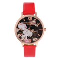 thumbnail image 1 of Relojes de Mujer - Dial Analógico Correa Cuero, - Rojo 1 jinwen Relojes de pulsera de cuarzo, 1 of 8