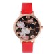 thumbnail image 1 of Reloj para Mujer, Correa de material cuero para Mujer, Relojes de de Analógicos de Aleación, de Festival , Rojo 1 Fernando Relojes de pulsera de cuarzo, 1 of 8