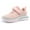 Pink-C, variant on Girls Athletic Running Shoes Lightweight Sports Footwear For Little Big