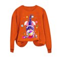 thumbnail image 2 of EGNMCR Easter T-Shirt Imprimé T-Shirts Graphiques pour Femmes T-Shirts à Manches Courtes pour Femmes Journée Easter Chandail à Capuchon Imprimé à Col Rond pour Femmes Haut à Manches Longues T-Shirts pour Femmes, 2 of 3