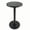 Black, variant on ManyFun Round Side Table, Wood Drink Table for Small Spaces, Round End Table for Living Room, Bedroom, Sofa Couch, Corners (Brown,Plane -shaped)